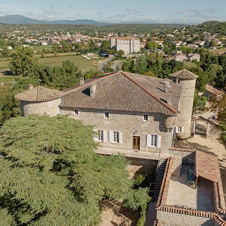 Chateau De Chaussy Ruoms Kültér fotó