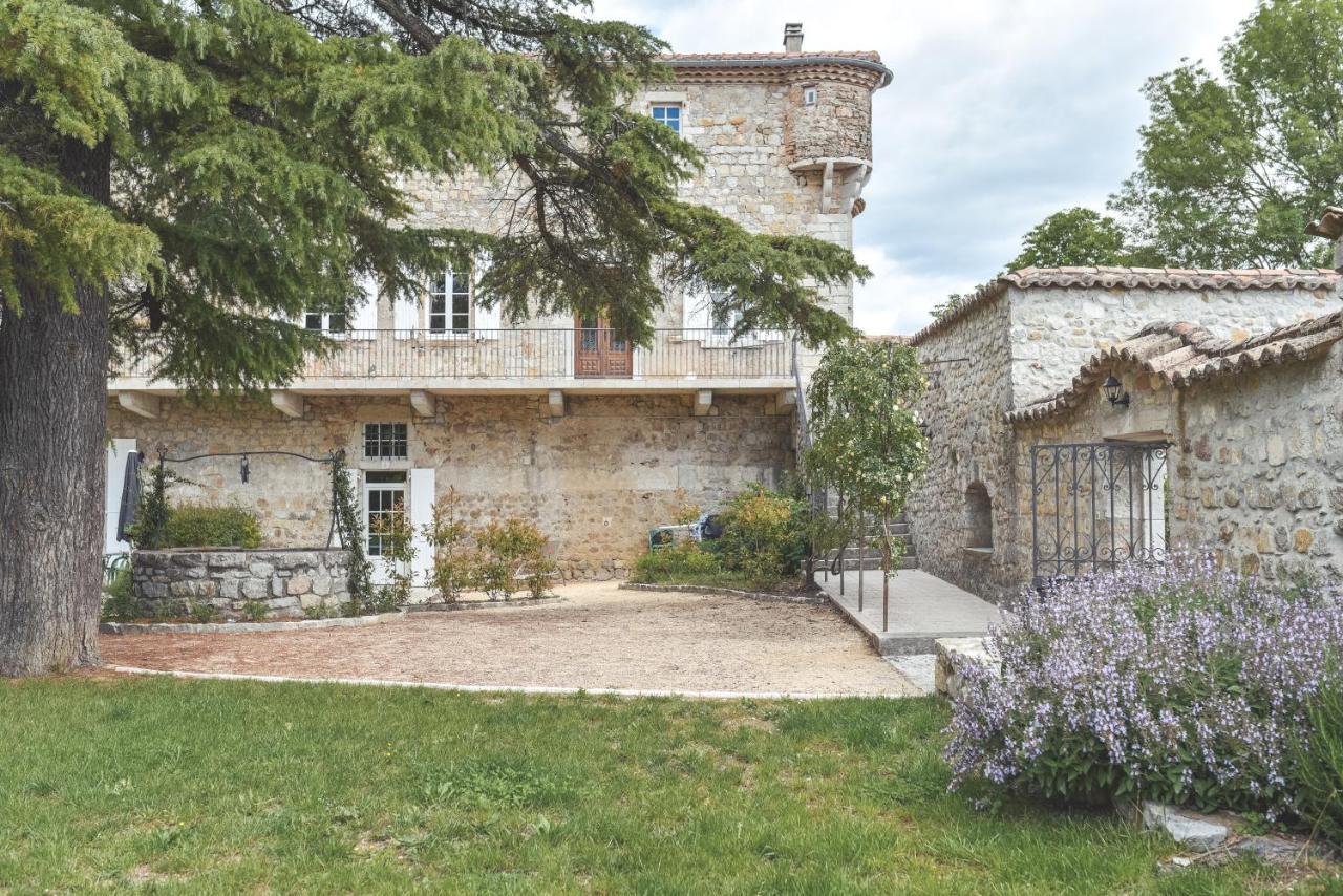 Chateau De Chaussy Ruoms Kültér fotó